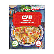 Суп Скороварочка Мясной с вермишелью 60г