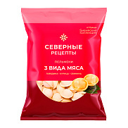 Пельмени От бренда Sибирская коллекция Три вида мяса 700г