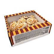 Печенье Семейка Озби Сладяша бисквитное 400г абрикос в белой глазури