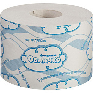 Туалетная бумага Облачко 24шт 1 слой 30м