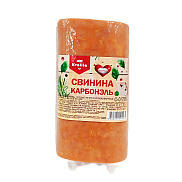 Свинина Kvalita Карбонэль варено-копченая 1кг вес