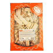 Печенье сдобное Пальчики оближешь 600г в белой глазури с декором