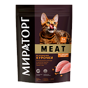 Корм для кошек Winner Meat Мираторг 750г из ароматной курочки