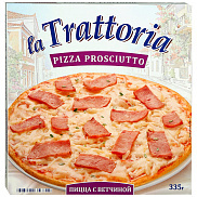 Пицца La Trattoria с ветчиной замороженная 335г