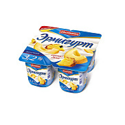 БЗМЖ Йогуртный продукт Ehrmann Эрмигурт 3,2% 100г молочный ананас-дыня