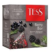Чай черный Tess 20 пирамидок по1,8г Berry Bar
