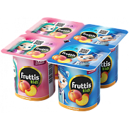 БЗМЖ Йогурт продукт Фруттис Кидс 2,5% 110г персик