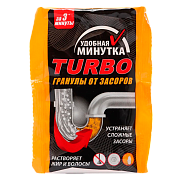 Гранулы от засоров Unicum Удобная минутка Turbo 70г