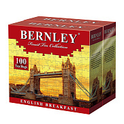 Чай черный Bernley Английский завтрак 200 пакетиков по 2г