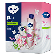 Подарочный набор Aura Skin Care Крем-гель для душа 250мл + крем для рук 75мл