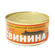 Свинина тушеная Kvalita Premium 325г высший сорт ГОСТ Йошкар-Олинский МК