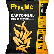 Картофель фри Fry Me 9x9мм 700г замороженный