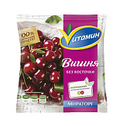 Вишня без косточки Витамин 300г свежемороженная
