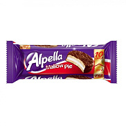 Печенье-сэндвич Alpella Mallow Pie 300г в шоколадной глазури с маршмеллоу