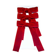 Набор бархатных бантов 3шт