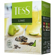 Чай Тесс Лайм зеленый с добавками 100п*1,5г