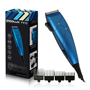 Машинка для стрижки волос Ergolux PRO ELX-HC05-C45 15Вт 220-240В черный с синим