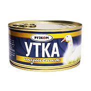 Утка тушеная 325г ГОСТ Рузком