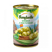 Оливки Bonduelle  с косточкой 314мл