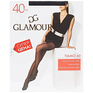 Колготки женские Glamour Тиамо 40 ден неро (черный) размер 4