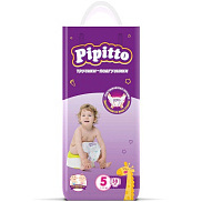 Подгузники трусики детские Pipitto 5 11-22кг 38шт
