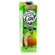 Сок Фруктовый Сад 0,95л яблоко осветленный