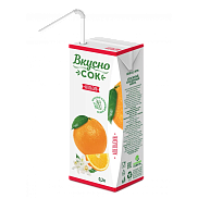 Напиток сокосодержащий ВкусноСок 200г Апельсиновый