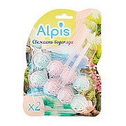 Блок для унитаза Alpis 2шт x 50г