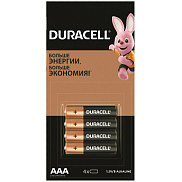 Батарейки Дюраселл AAA LR03 Basic 4шт
