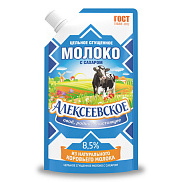 БЗМЖ Молоко сгущенное цельное Алексеевское 8,5% 650г с сахаром