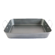 Форма для выпечки Торо прямоугольная с 2 ручками сталь 37x28,9x5,5см