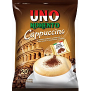 Кофейный напиток Uno Momento 20шт x 25,5г Капучино с шоколадной крошкой