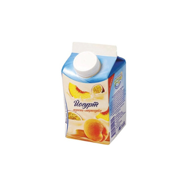 БЗМЖ Йогурт Молочный Фермер Персик-маракуйя 2,5% 450г