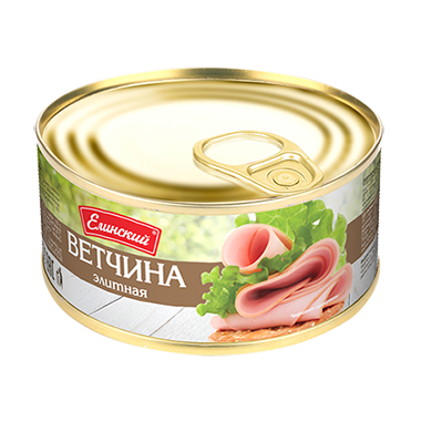 Ветчина Елинский Элитная 325г