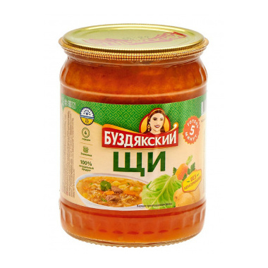 Щи из свежей капусты Тульский продукт 500г