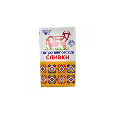 БЗМЖ Сливки питьевые 20% 250г