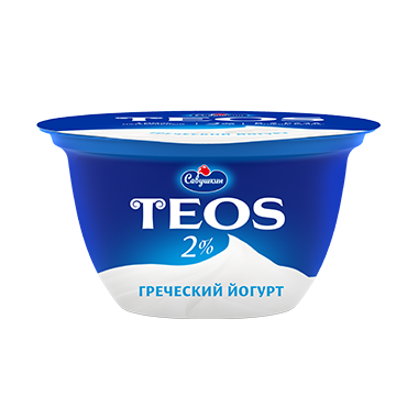 Йогурт Греческий Teos 2% 140г