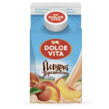 БЗМЖ Йогурт Dolce Vita  2,5% 0,7 Персик