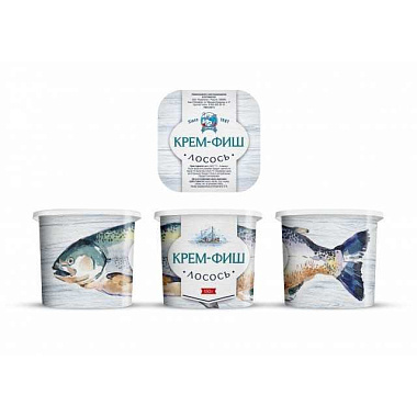 Паста рыбная Европром крем-фиш лосось/горбуша скумбрия 150г