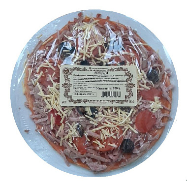 Пицца Ветчина с грибами 350г Уральский стандарт