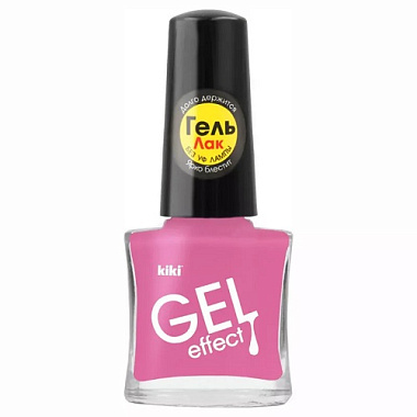 Лак для ногтей Kiki Gel Effect 6мл тон 035 нежно-розовый