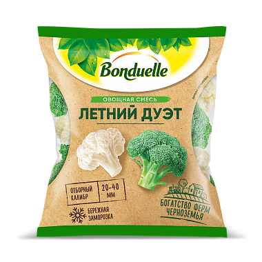 Овощная смесь Бондюэль Летний дуэт  400г
