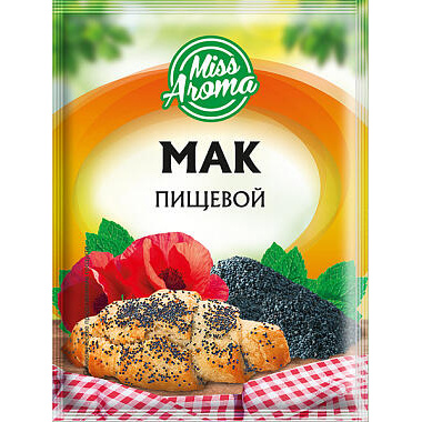 Мак пищевой Саратов лавр 20г