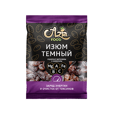 Изюм темный Джамбо 300г АзияФуд
