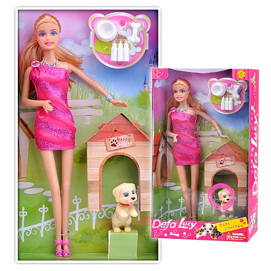 Кукла Defa Lucy 8232 с аксессуарами в коробке