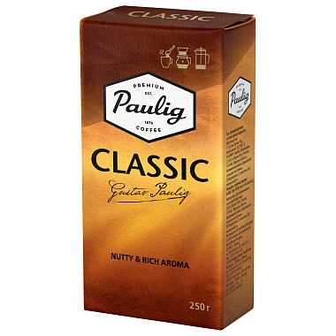 Кофе Paulig Classic 250г молотый