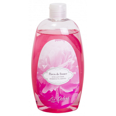 Пена для ванн Liv Delano Fleurs de France 730 г Нежность пиона