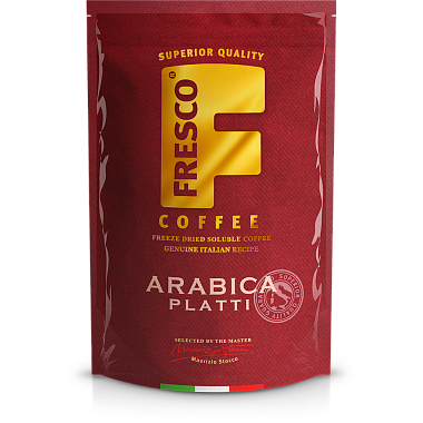 Кофе растворимый Fresco Arabica Platti 175г сублимированый