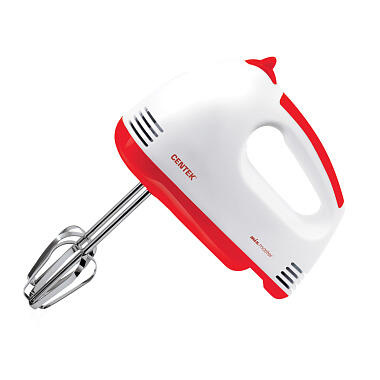 Миксер Centek CT-1111 RED 200Вт 7 скоростей взбивание/замешивание