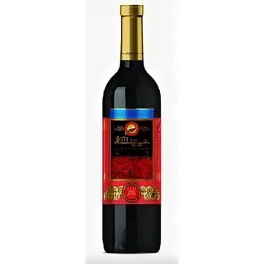 Вино столовое Саперави красное сухое Грузия 11-12% 0,75л